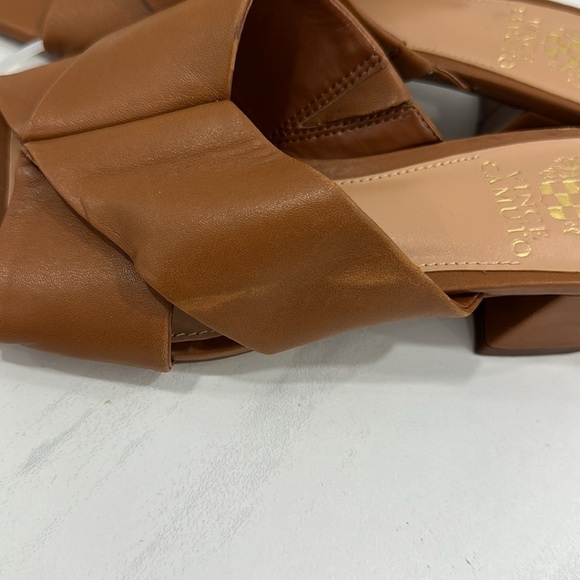 NEW! Vince Camuto Barn Brown Seedanta Heel - Size 7 - Picture 6 of 16